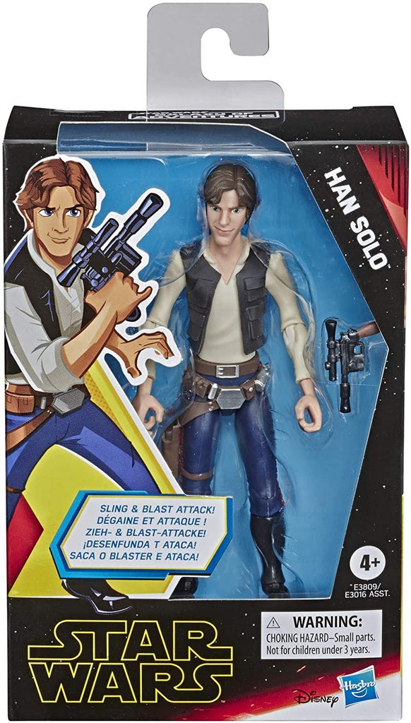 Star Wars Galaxy of Adventures Han Solo Toy Action Figure