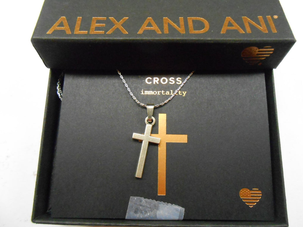 Alex and Ani Womens Cross II 32" Expandable Necklace