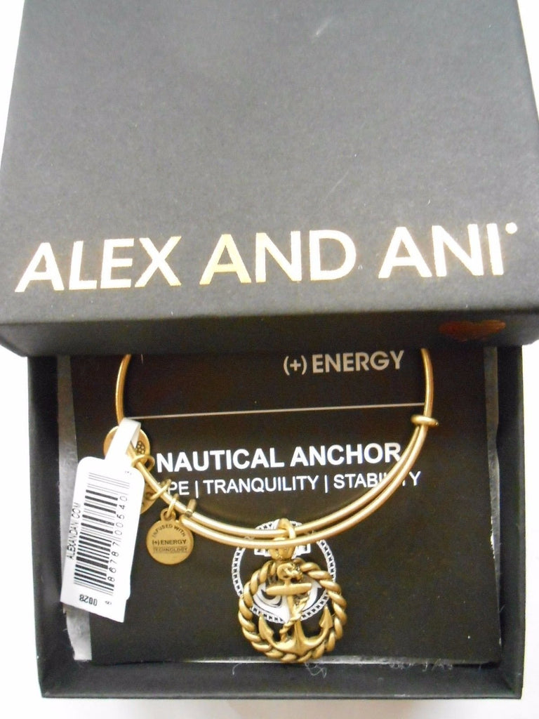 Alex and Ani Womens Nautical Charm Bangle