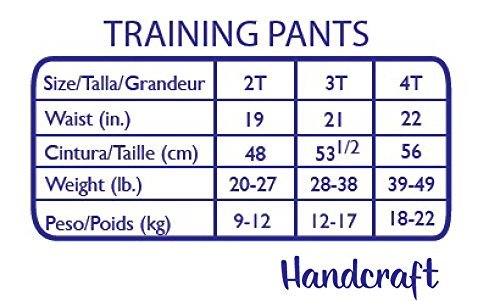 Handcraft Boys' Toddler Pj Mask 7 Pack Training Pants, 2T