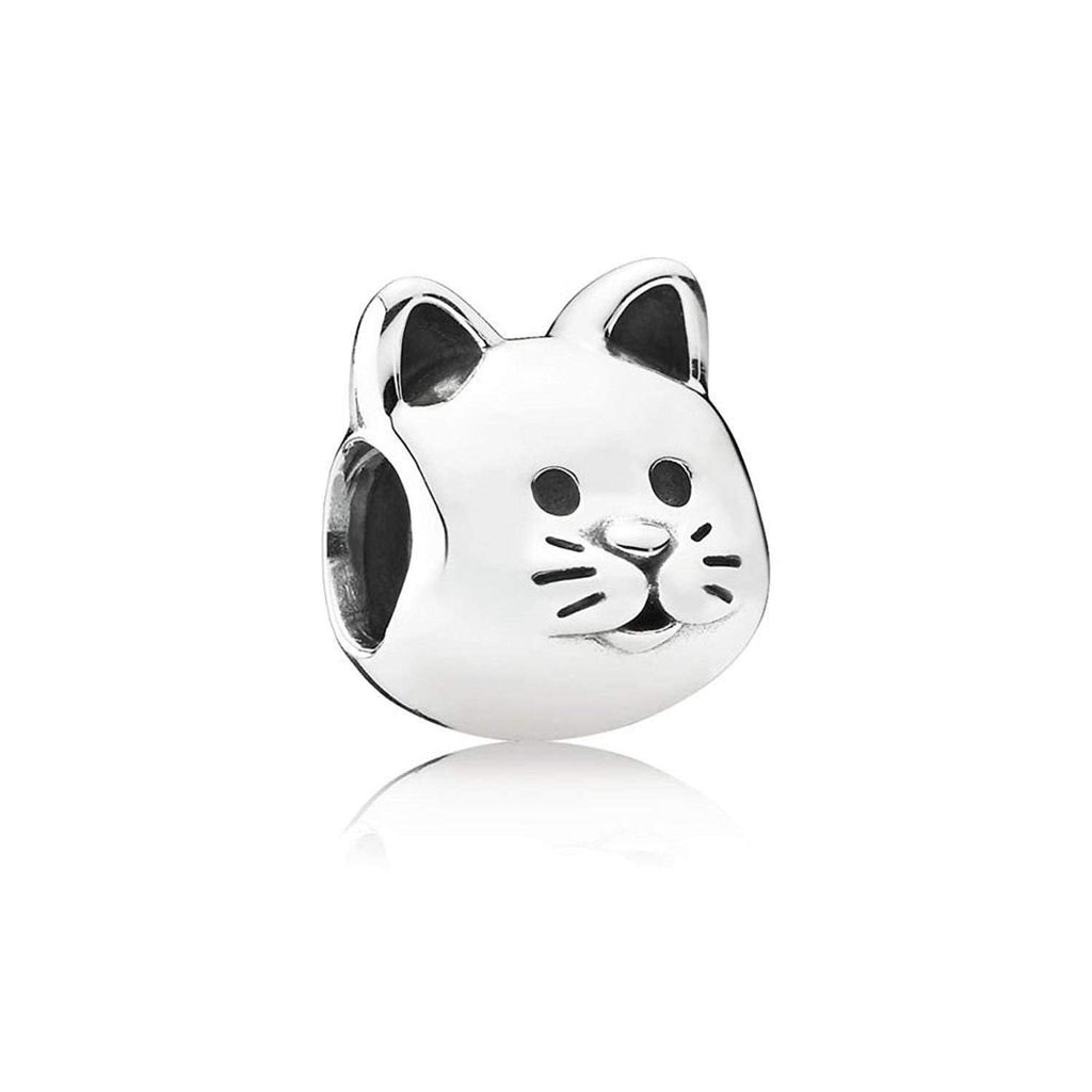 Pandora Curious Cat Silver Charm 791706