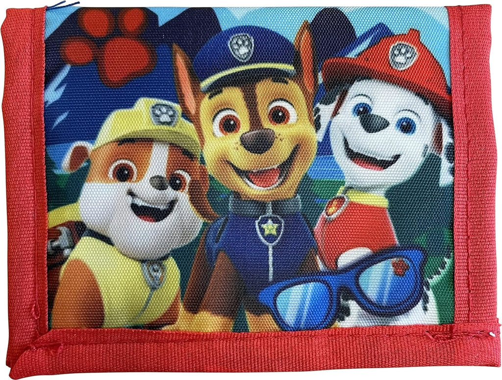 Ruz Paw Patrol Little Boy Bifold Wallet With Zippered Pocket