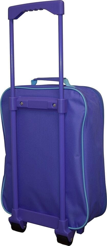 Disney Frozen 15" Collapsible Wheeled Pilot Case - Rolling Luggage Carry-On Elsa Princess