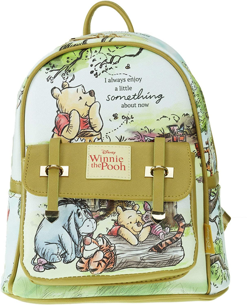 Winnie The Pooh 11" Faux Leather Mini Backpack - A20762