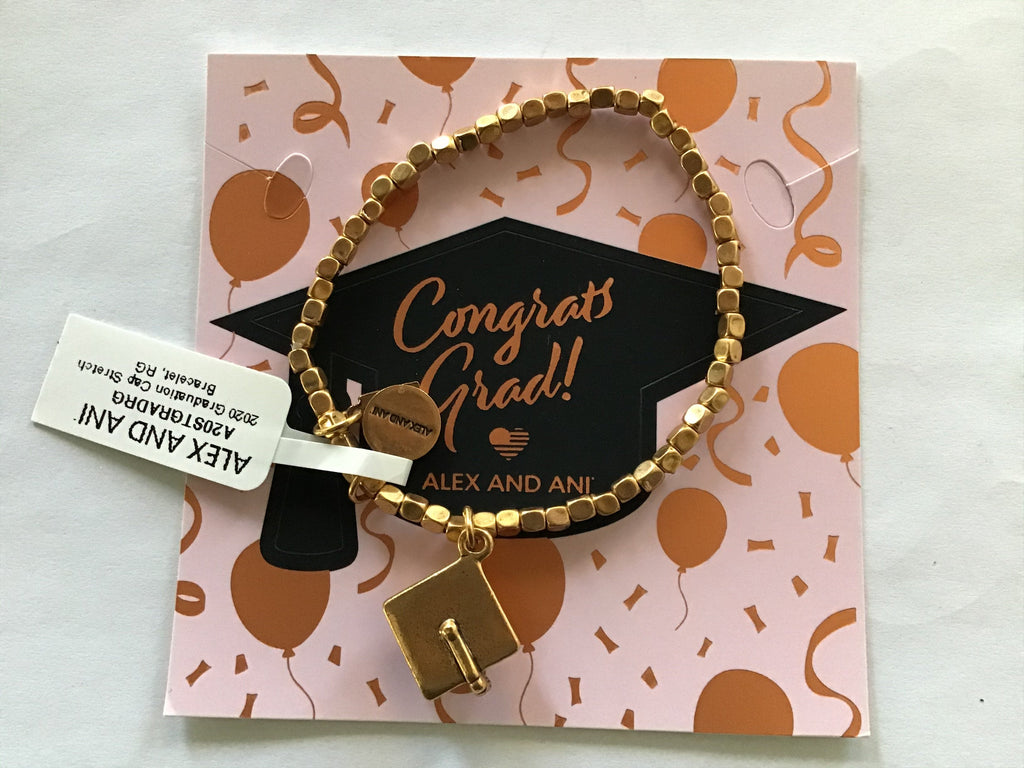 Alex and Ani 2020 Graduation Cap Stretch Bracelet