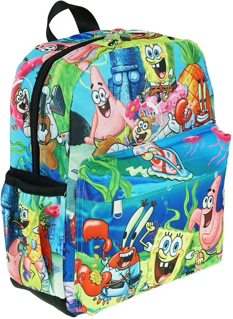 SpongeBob 12" Deluxe Allover Print Daypack - A21204