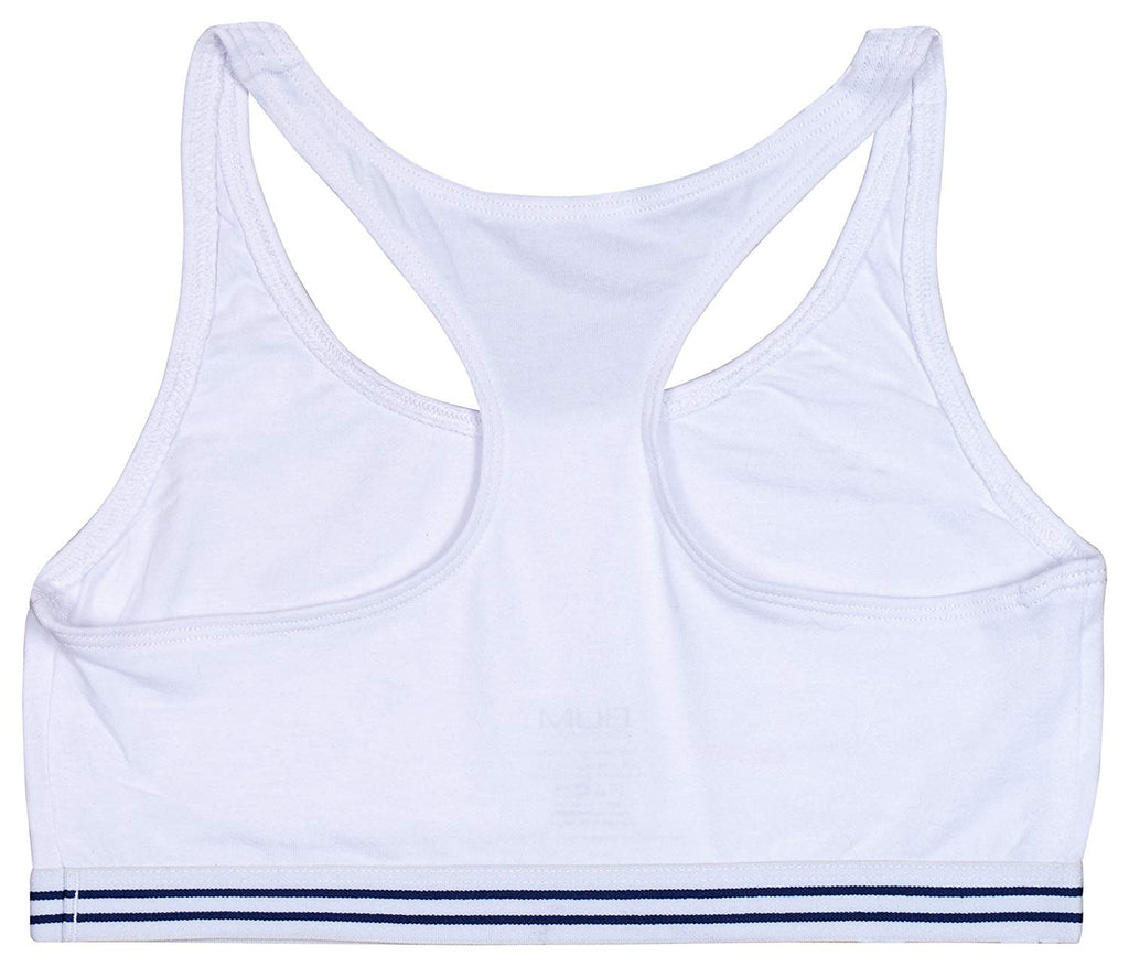 B.U.M. Equipment Girls Racerback Sports Bra, 4 Pack