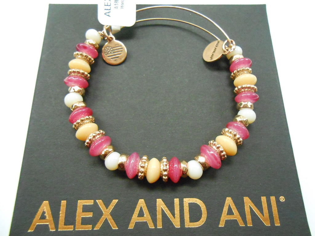 Alex and Ani Women's Horizon Coral Bangle