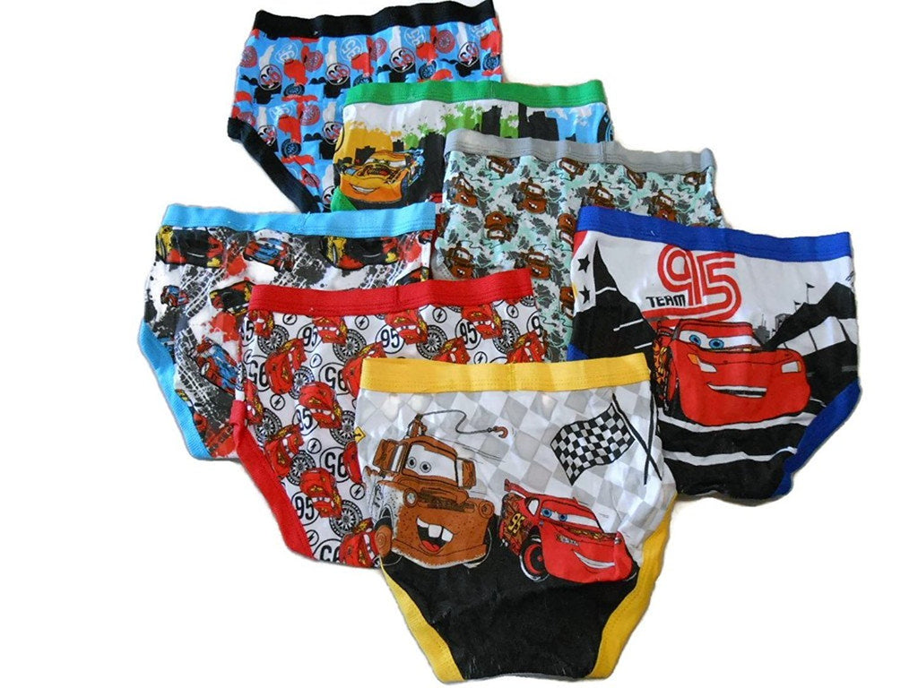 Handcraft Little Boys' Disney Cars 7 Pack Brief