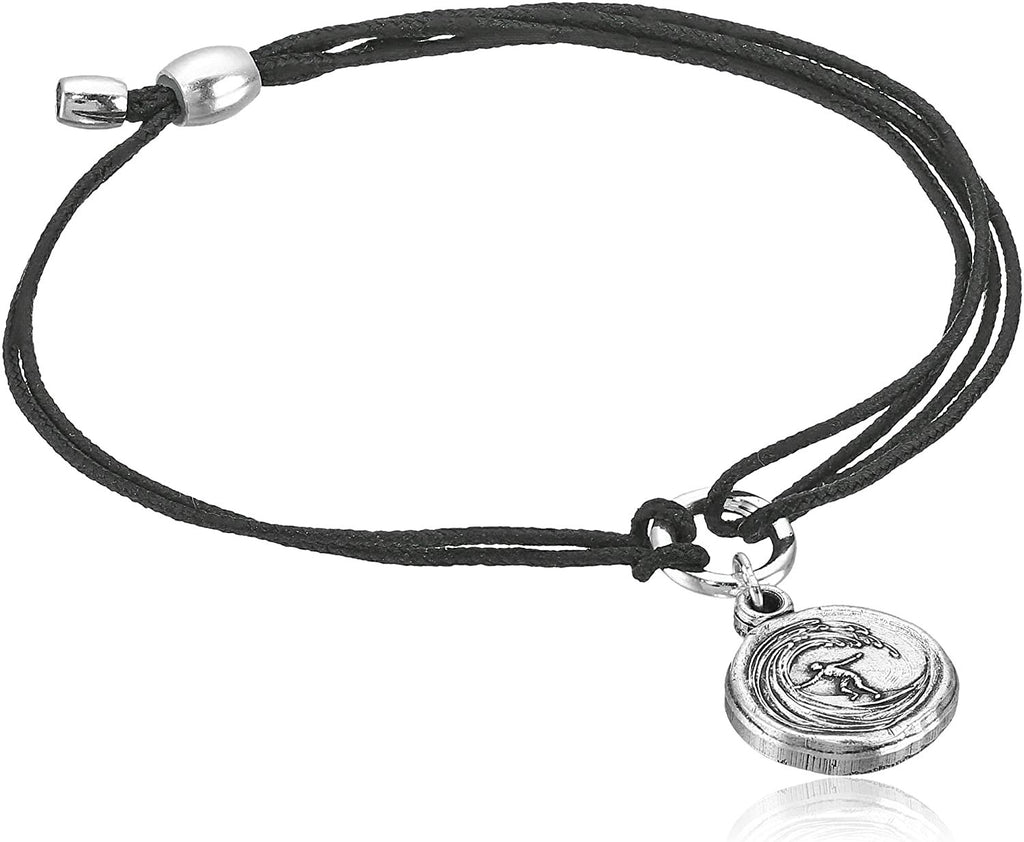 Alex and Ani Women's Kindred Cord Bracelet Surfing/Silver One Size