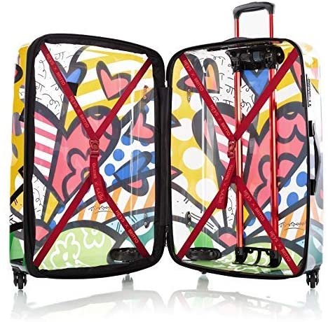 Heys Britto 30" Spinner Luggage Transparent