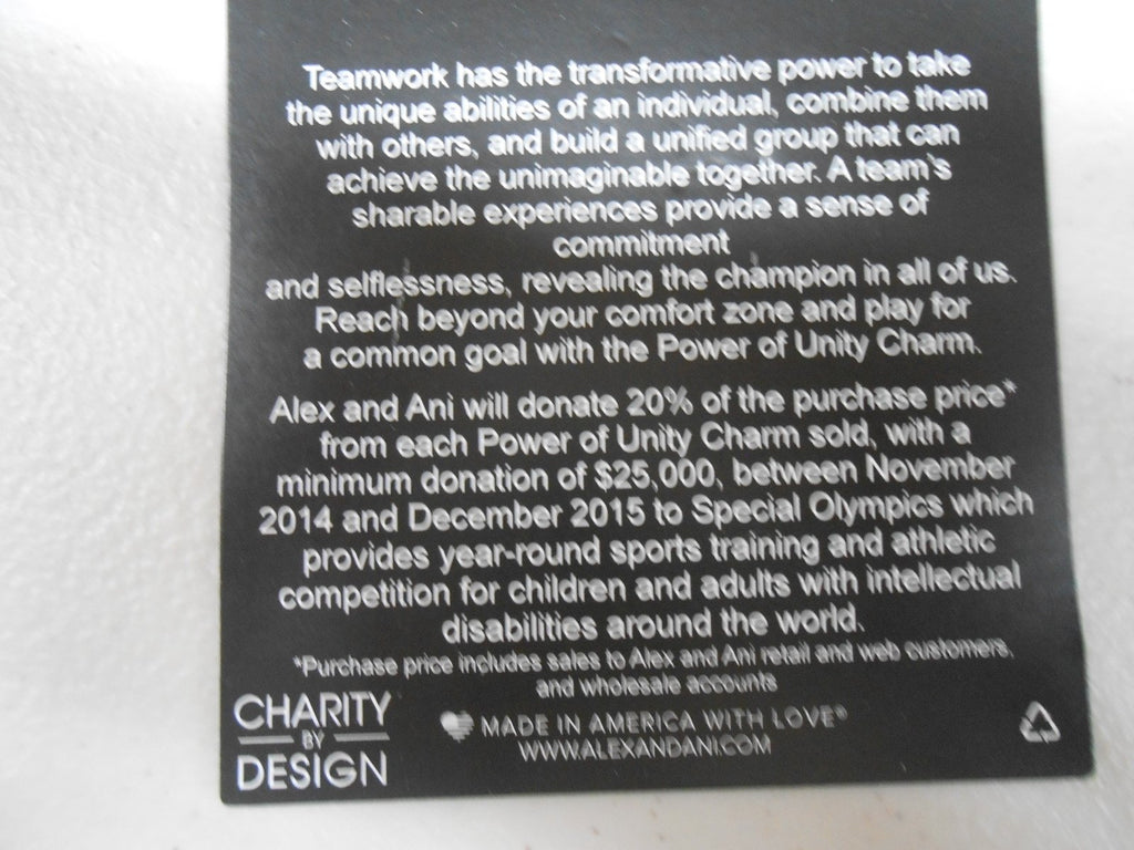 Alex and Ani Charity by Design Power of Unity Bangle Bracelet