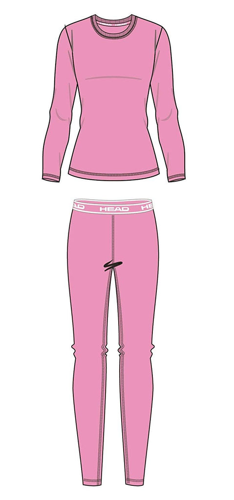 HEAD Girls' Performance Poly 2-Piece Long Underwear Set