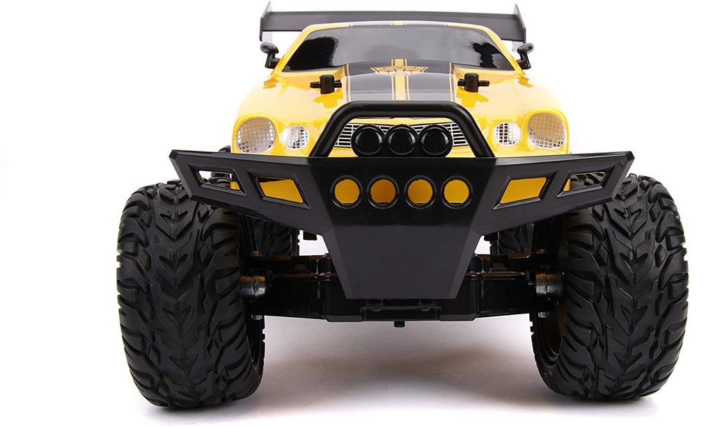 Jada Toys Transformers Bumblebee 1977 Chevy Camaro Elite Off Road 4x4 RC , Yellow