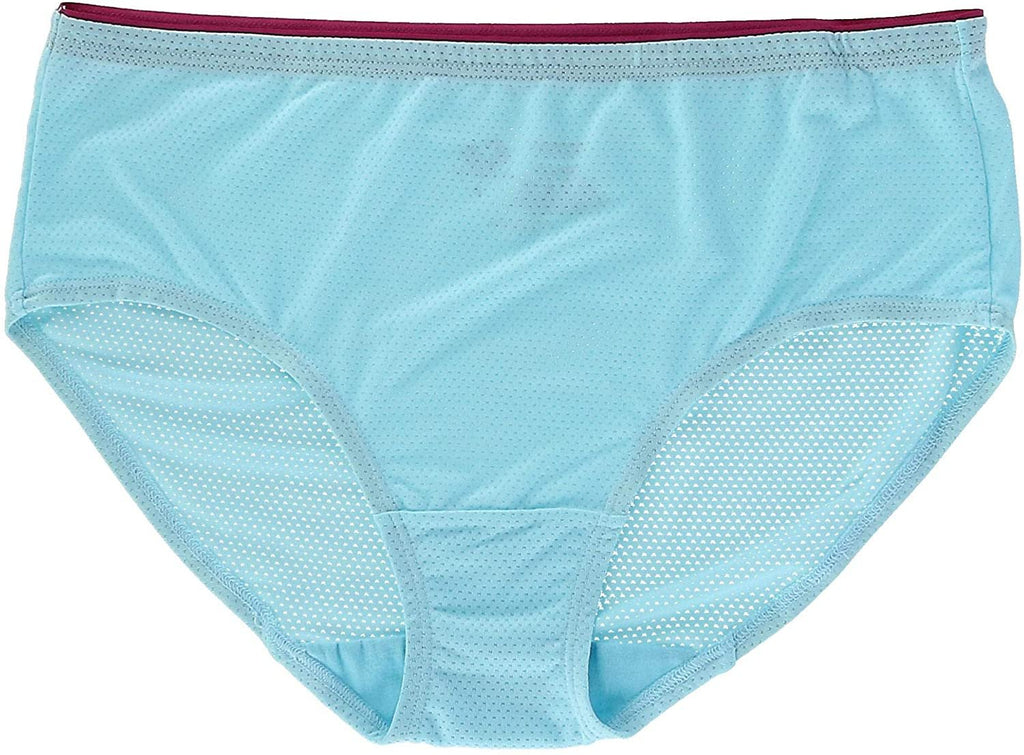 Fruit of the Loom Women's Micro Mesh Low Rise Brief - 4 Pack, Assorted, 10