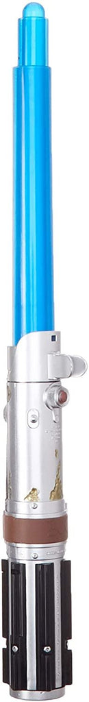 STAR WARS Rey Electronic Blue Lightsaber Toy for Ages 6 & Up with Lights, Sounds, & Phrases Plus Access to Training Videos