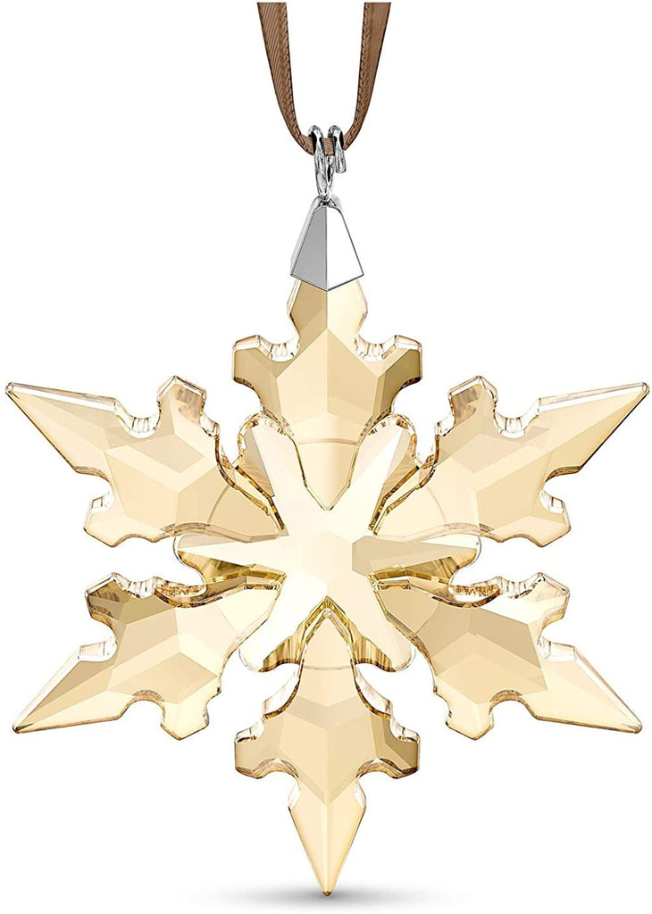 Swarovski Annual Edition Festive Ornament 2020, Small Gold One Size