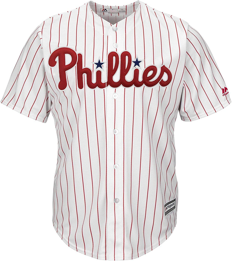 Outerstuff Bryce Harper Philadelphia Phillies White Youth 8-20 Cool Base Home Jersey