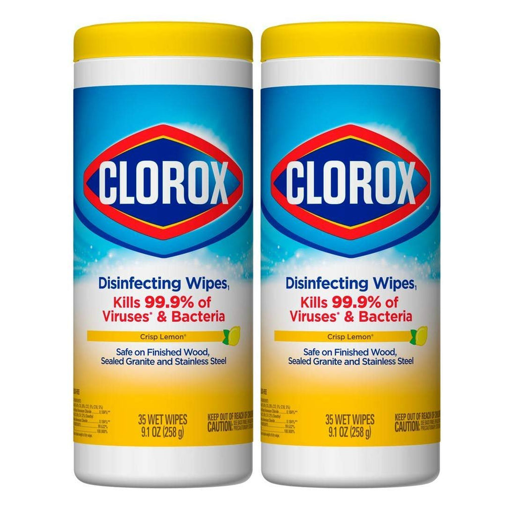 Clorox Disinfecting Wipes Value Pack, Bleach Free Cleaning Wipes, 35 Count (Pack of 4)