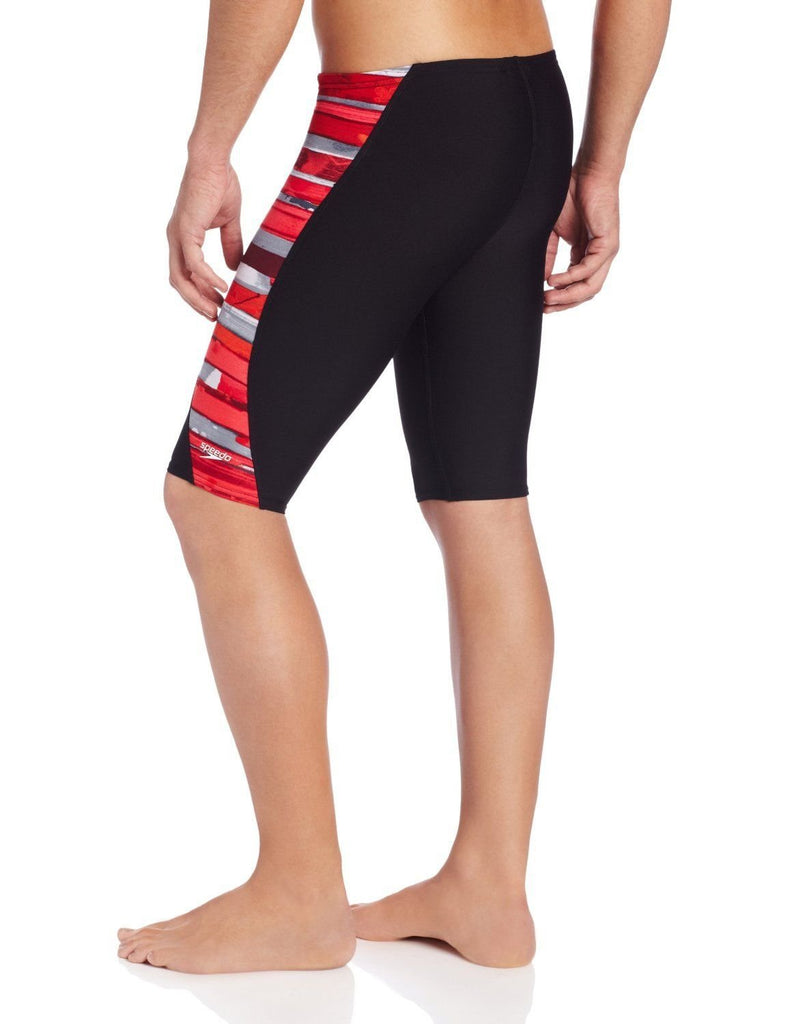 Speedo Boys Swimsuit Color Stroke Jammer RED 20-28