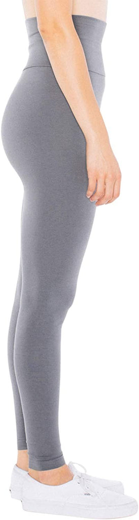 American Apparel Women's Cotton Spandex Jersey High-Waist Leggings