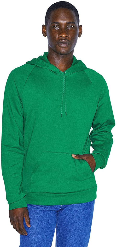 American Apparel Men's California Fleece Long Sleeve Pullover Hoodie