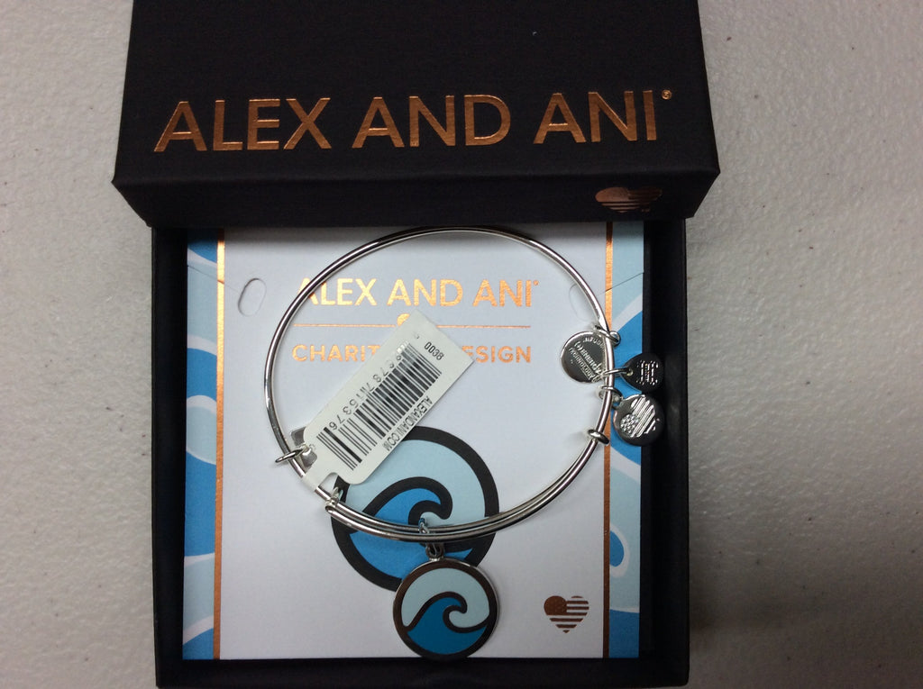 Alex and Ani Womens Charity by Design Wave Bangle