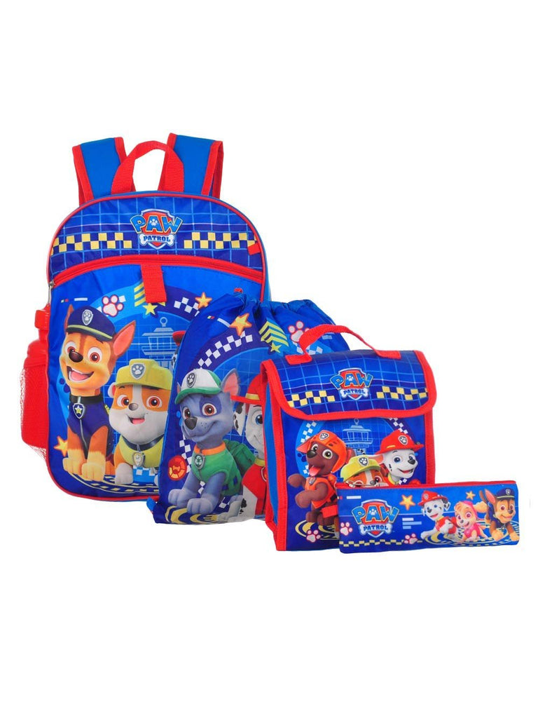 Paw Patrol 5-Piece Backpack Set