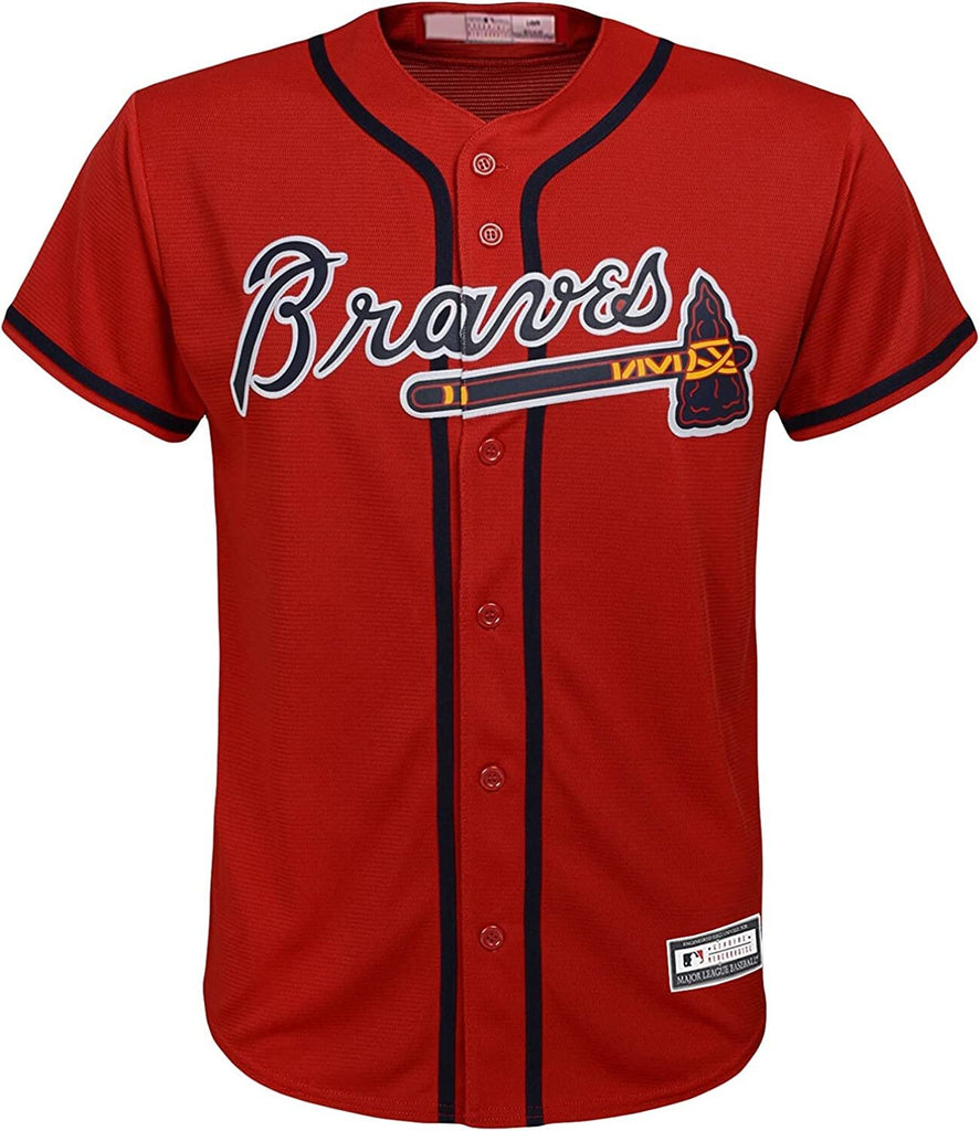 Outerstuff Ronald Acuna Jr. Atlanta Braves MLB Boys Youth 8-20 Player Jersey