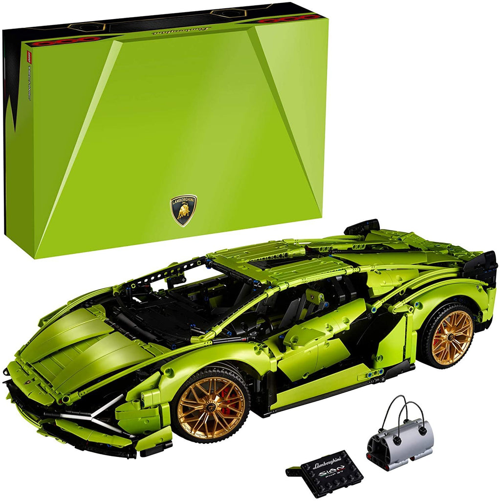 LEGO Technic Lamborghini Sián FKP 37 (42115), Building Project for Adults, Build and Display This Distinctive Model, a True Representation of The Original Sports Car (3,696 Pieces)