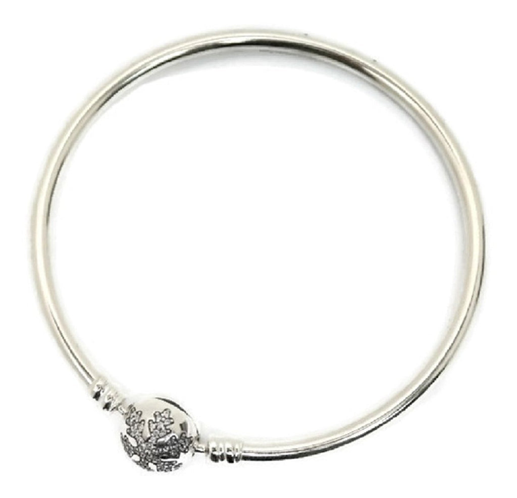 Pandora Unique Bangle Snowflake Clasp "Unique As You Are" USB796621 / 8.3"