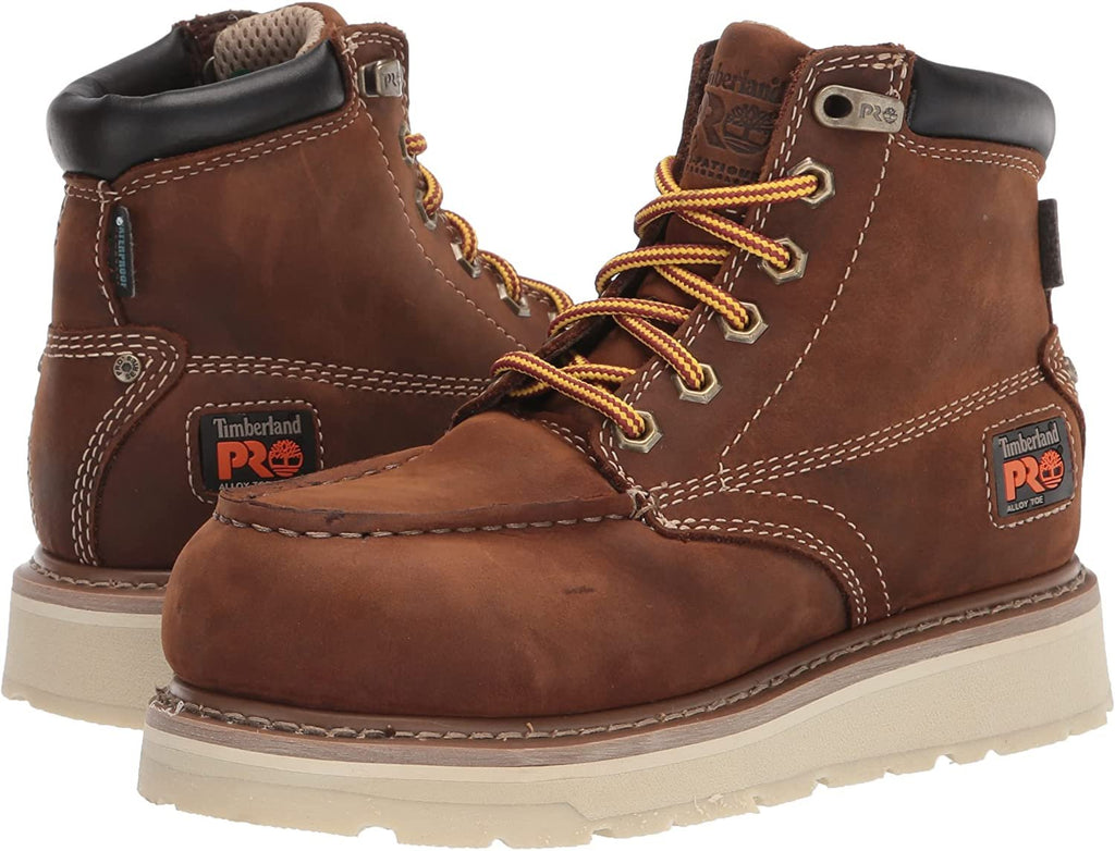 Timberland PRO Men's Gridworks 6 Inch Soft Toe Waterproof Industrial Work Boot