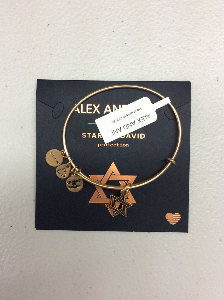 Alex and Ani Women's Star of David IV Bangle