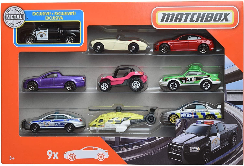 Matchbox 9 Car Gift Pack, X7111