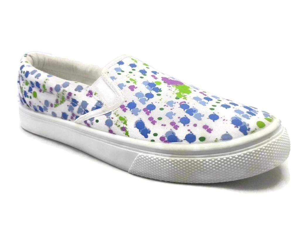 Zig Zag Printed Slip-On Shoe