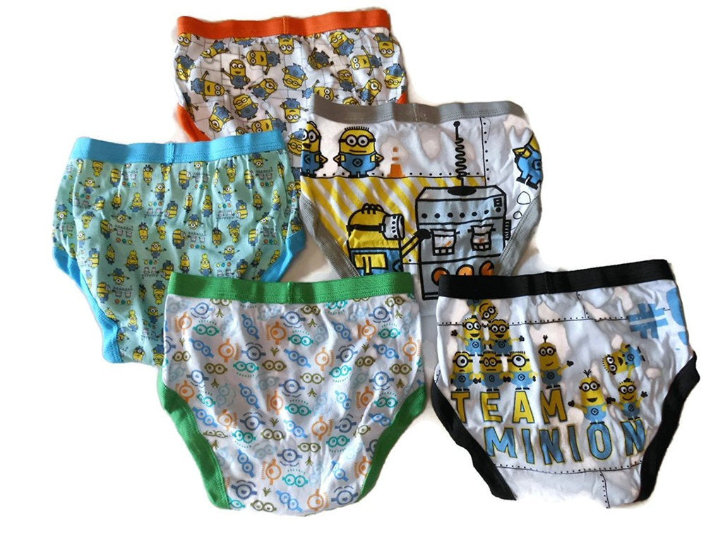 Handcraft Little Boys' Despicable Me Brief (Pack of 5)