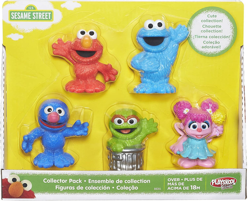 Playskool-Sesame-Street Collector Pack 5 Figures