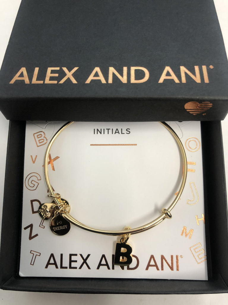 Alex and Ani Initial B III Bangle Bracelet