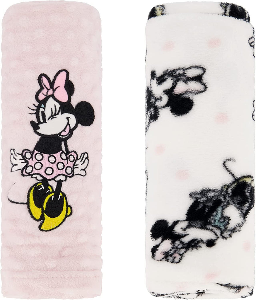 Disney 2-Pack Baby Blanket for Infants and Newborns, Plush Textured Fleece Mickey Mouse Blanket, for Toddler Boys