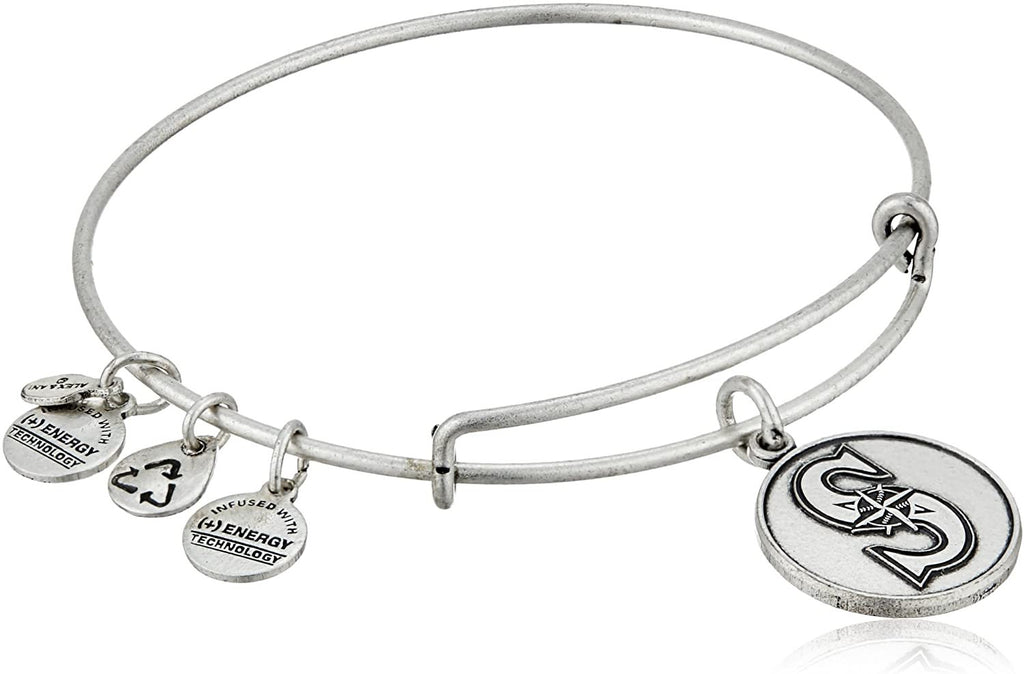 Alex and Ani Seattle Mariners Cap Logo Expandable Bangle Bracelet