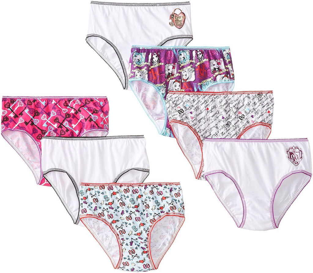 Handcraft Little Girls' Ever After High Panty (Pack of Seven Pairs)