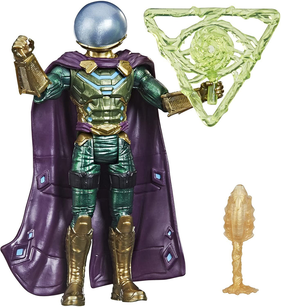 Spider-Man Marvel 6-Inch Mystery Web Gear Marvel's Mysterio Action Figure, Includes Mystery Web Gear Armor Accessory and Character Accessory, Ages 4 and Up