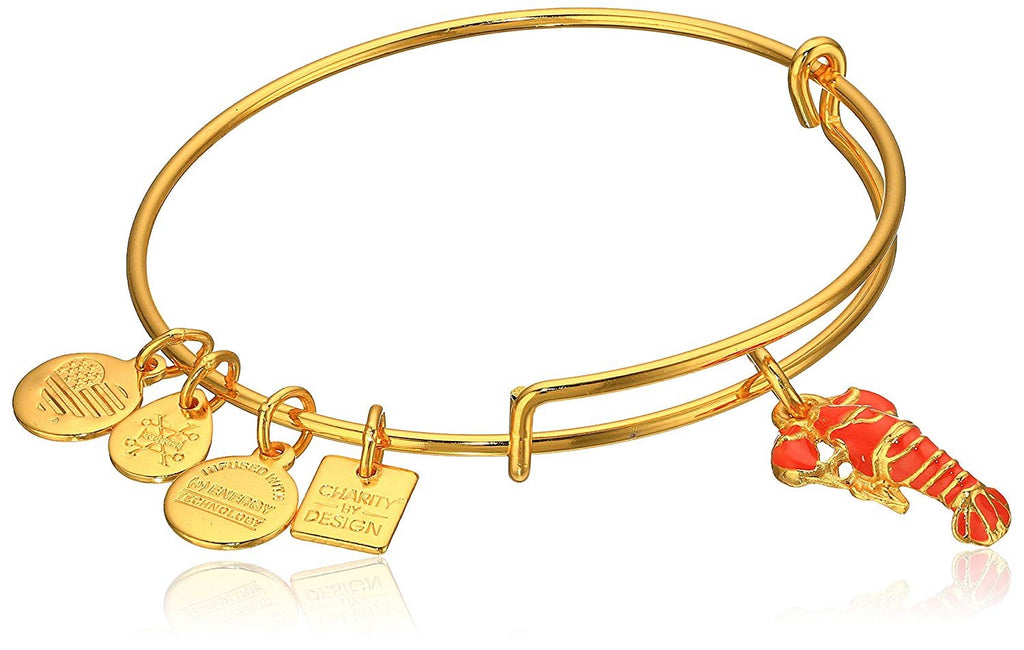 Alex and Ani Womens Charity by Design Lobster Bangle