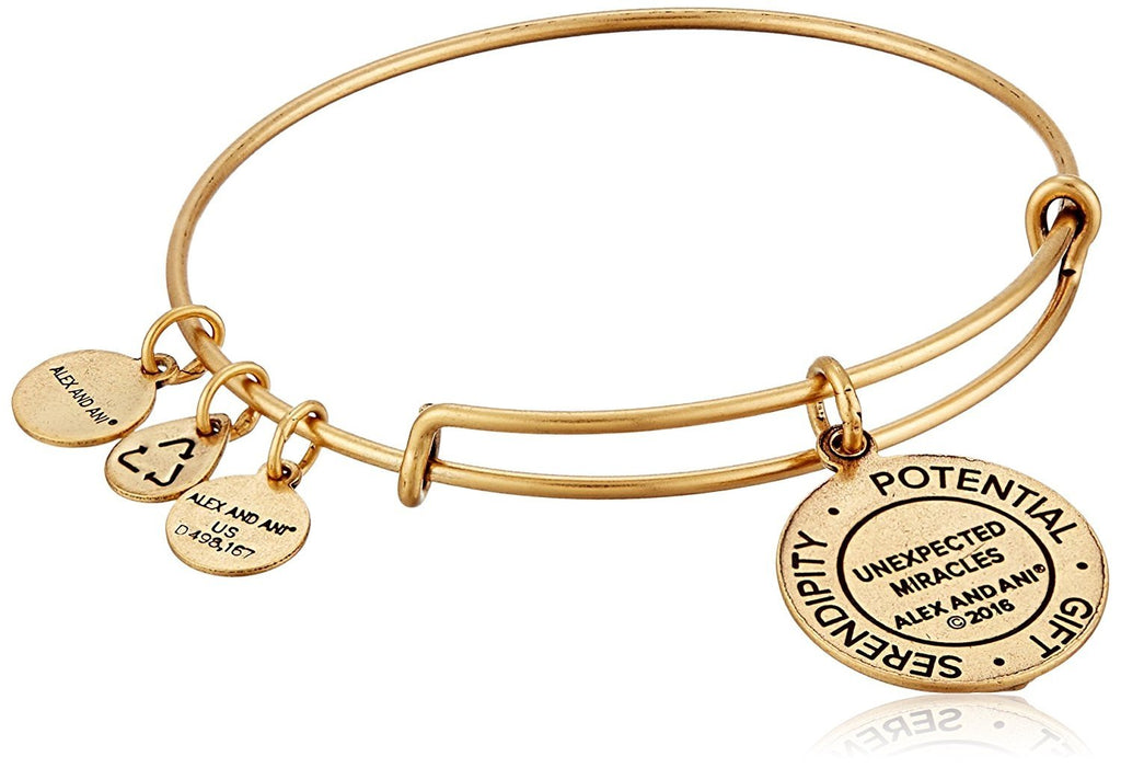 Alex and Ani Unexpected Miracles II Expandable Rafaelian Bangle Bracelet