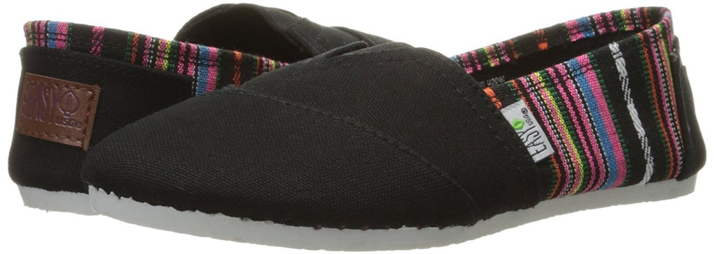 Womens Canvas Slip On Shoes Flats