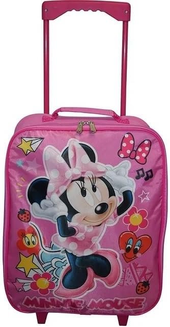 Disney Minnie Mouse 15" Collapsible Wheeled Pilot Case - Rolling Luggage Carry-On