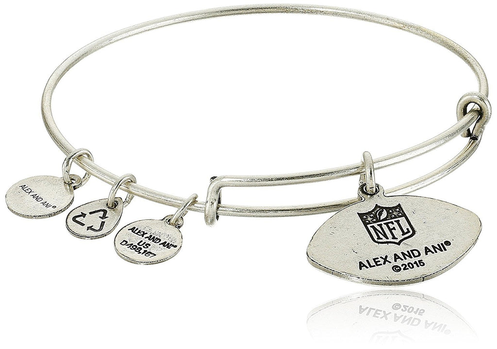 Alex and Ani Buffalo Bills Football Expandable Bangle Bracelet