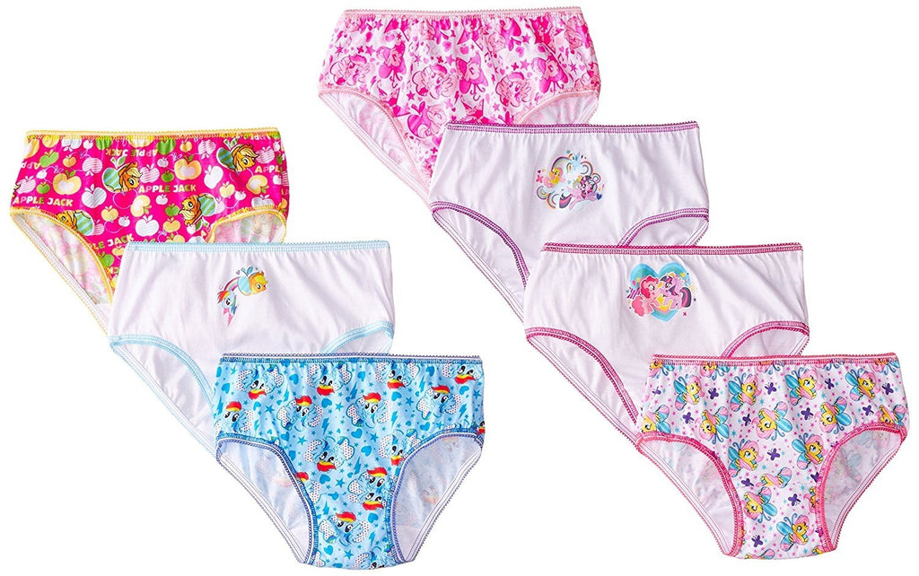 Handcraft Little Girls'  My Little Pony  Panty (Pack of 7)