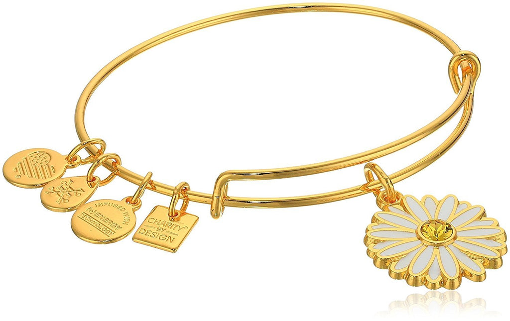 Alex and Ani Charity By Design, Daisy Bangle Bracelet