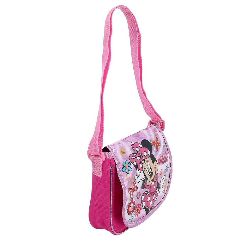 Disney Girl's Minnie Mouse Shoulder Crossbody Bag